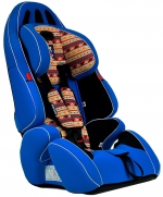 Автокресло Farfello GE-G — голубой (blue+colorful)
