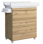 Пеленальный комод Micuna Martha B-1971 — Oak rabbits