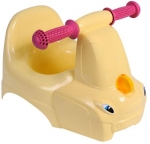 Горшок-игрушка Little Angel "Грузовичок" — жёлтый пастельный