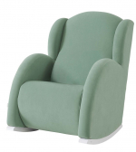 Кресло-качалка Micuna Wing/Flor — White/Mint