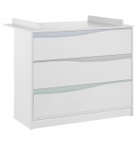 Пеленальный комод Geuther Wave — Белый/Пастель