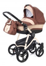 Коляска для новорожденных Esspero Newborn Lux (шасси Beige)