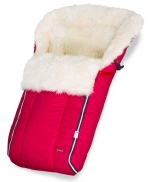 Конверт в коляску меховой Esspero Nicolas Icelandic Sheep (натуральная овчина) — Pink