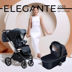 Коляска 2 в1 Sweet Baby SBL Elegante Chrome — Black