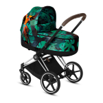 Коляска для новорожденных Cybex Priam III Birds of Paradise — Chrome