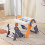 Развивающий детский стол 4 в 1 UNIX Kids со стульчиком — Yellow