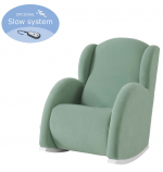 Кресло-качалка с Relax-системой Micuna Wing/Flor — White/Mint