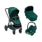 Коляска 3 в 1 Maxi-Cosi Oxford CabrioFix I-Size — Essential Green
