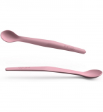 Детская силиконовая ложка Everyday Baby, 2 шт. — розовый