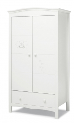 Шкаф двустворчатый Erbesi Incanto  — White (белый)