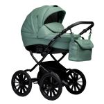 Коляска 2 в 1 Indigo INDIGO Special Plus 14" — шалфей кожа