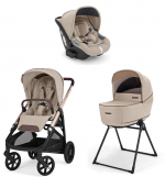 Коляска 3 в 1 Inglesina Aptica (DRW I-Size) с подставкой под люльку Stand Up — Pashmina Beige 2025