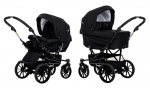 Коляска 2 в 1 Emmaljunga Edge Duo Combi Competition (шасси Duo S Competition) — Black