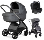 Коляска 3 в 1 Chicco Bellagio с автокреслом Kory — Black Satin