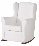 Кресло-качалка Micuna Wing/Nanny — Chocolate/White Leatherette