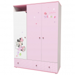 Шкаф трехсекционный Polini Disney baby — Минни Маус-Фея