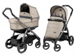 Коляска 2 в 1 Peg Perego Book S Pop Up Combo — Luxe Beige