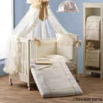 Комплект сменного белья Erbesi Cuori 3 предмета  — слоновая кость