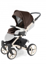 Прогулочная коляска Esspero Grand Tour (шасси Beige GT) — Cacao leatherette