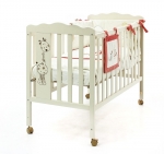 Детская кроватка Micuna Baby Giraffe Ivory 120x60 + Матрас СН-620