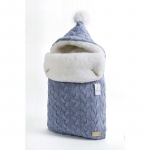 Конверт меховой Ma Licorne Mouton — Brune (сумерки)