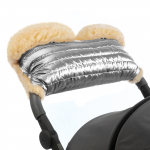 Муфта для рук на коляску Esspero Diaz Lux (Натуральная шерсть)