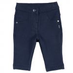 Брюки Chicco с заклёпками звездочками — размер 080, цвет тёмно-синий