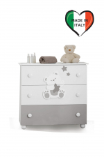 Тумба Pali Orsetti  — Белый/серый