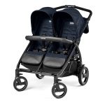Коляска для двойни Peg Perego Book for Two — Mod Navy