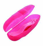 Набор столовых приборов в дорогу Canpol арт. 74/019 — красный