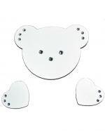 Аппликация к комоду Baby Italia Didi — Белый