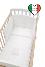 Комплект постельного белья Erbesi Dudu (3 предмета) — Белый