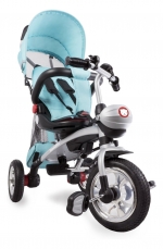 Трехколесный велосипед-беговел 2 в 1 Lionelo Tim Plus — blue