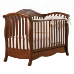 Детская кроватка Bambolina Divina — Орех