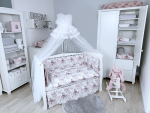Комплект постельного белья Lepre Lovely roses 6 предметов (125*65)