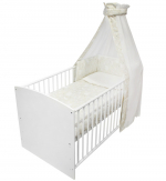 Детская кровать-трансформер Schardt Classic 4 в 1 — 788 (Белый/Крем/Звери)