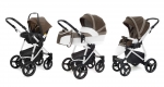 Коляска 3 в 1 Esspero Grand Newborn Lux (шасси White) — Royal Brown