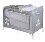 Манеж-кровать LORELLI San Remo 2 — Серый / Grey Cute Kitten 1805