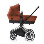 Коляска для новорожденных Cybex Priam (шасси Priam III Matt Black) — Autumn Gold