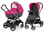 Коляска 2 в 1 Peg Perego Book S XL Modular (шасси Jet) — Bloom Pink