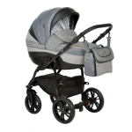 Коляска 2 в 1 Indigo INDIGO  — черный