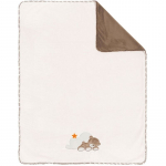 Покрывало 75х100 см Nattou Supersoft — Mia & Basile Кролик и Мишка 562485