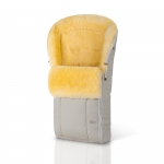 Конверт в коляску меховой Esspero Nicolas Leatherette (натуральная овчина) — Beige