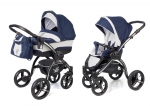 Коляска 2 в 1 Esspero I-Nova (шасси Black) — Navy Grey