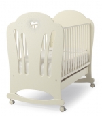 Детская кроватка Erbesi Cuore — слоновая кость