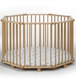 Детский манеж Geuther Octo-Park — натуральный