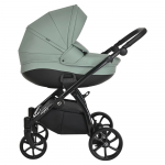 Коляска 3 в 1 Tutis Nanni Кожа (2023) — Кожа Sage