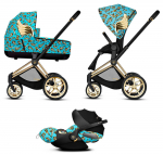 Коляска 3 в 1 Cybex Priam by Jeremy Scott Cherubs (Cloud Q)