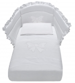 Комплект постельного белья Baby Italia Mimi (4 предмета) — Белый (Bianco)