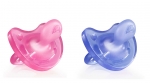 Пустышка Chicco Physio Soft, 2 шт.,6-12 мес.,силикон, для девочек, 310210208